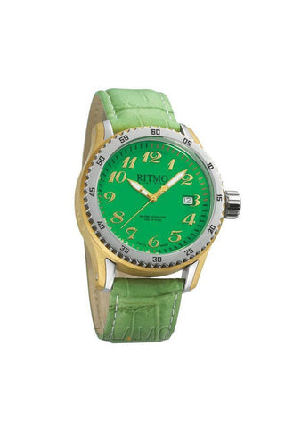 Ritmo Mundo Watch Ladies Extreme 233 Mother of Pearl Quartz Green Women's (RIT1001)