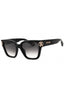0981 - BLACK W/WHITE TEMPLE / GRADIENT SMOKE