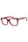 954Y - TRANSPARENT DARK BORDEAUX / CLEAR