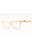 09X7 - SHINY BEIGE/clear demo lens