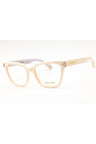 09X7 - SHINY BEIGE/clear demo lens