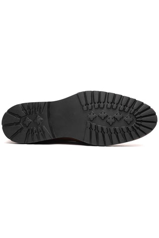 Roma Suede Loafer - Tobacco-Dellamoda