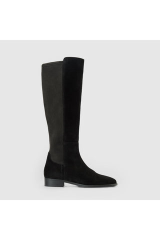 Aquatalia Sabrena Suede & Fabric Boot-Dellamoda