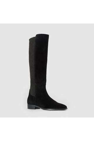 Aquatalia Sabrena Suede & Fabric Boot-Dellamoda