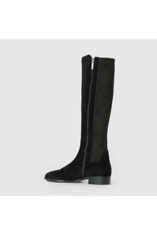 Aquatalia Sabrena Suede & Fabric Boot-Dellamoda