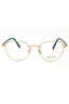 711 - ANTIQUE GOLD/clear demo lens