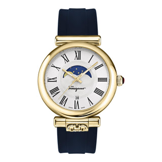 Ferragamo Ora Moonphase Silicone Watch