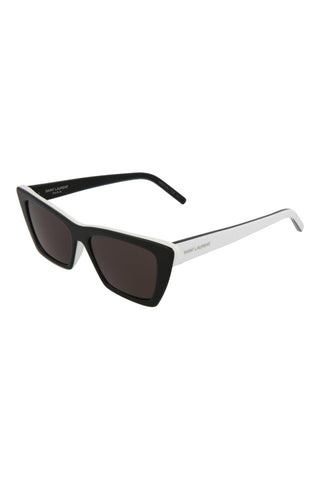 Saint Laurent  Bilayer Black/White Sunglasses