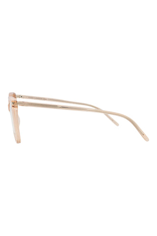 Saint Laurent  Transparent Light Peach Eyeglasses