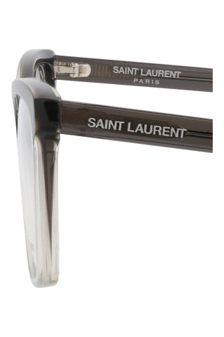 Saint Laurent  Gradient Grey/Crystal Eyeglasses