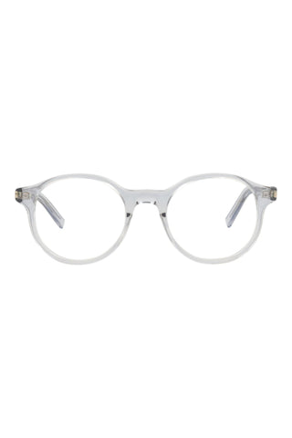 Saint Laurent  Transparent Light Grey Eyeglasses