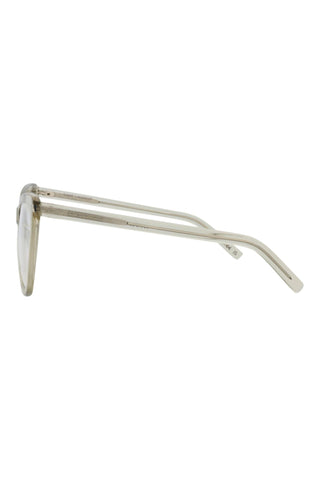 Saint Laurent  Transparent Light Green Eyeglasses