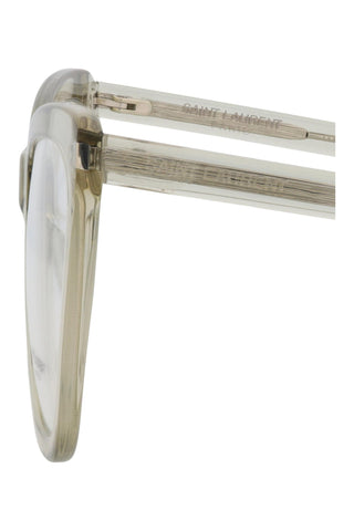 Saint Laurent  Transparent Light Green Eyeglasses