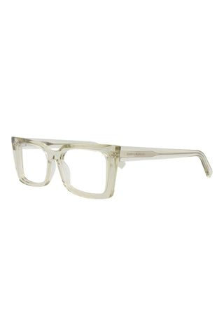 Saint Laurent  TRANSPARENT LIGHT GREEN Eyeglasses