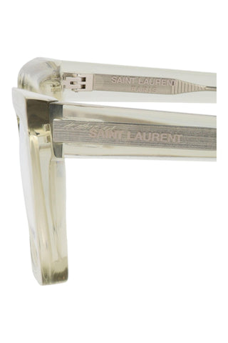 Saint Laurent  TRANSPARENT LIGHT GREEN Eyeglasses