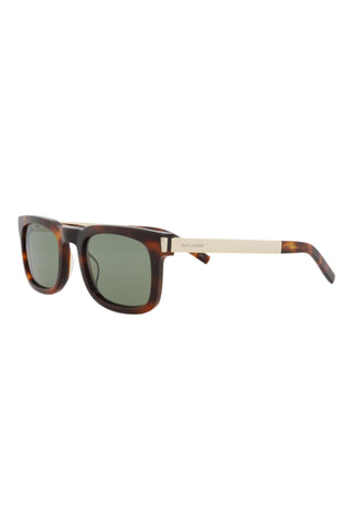 Saint Laurent  Medium Havana Sunglasses