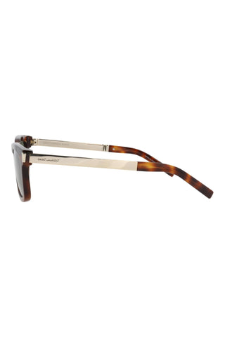 Saint Laurent  Medium Havana Sunglasses