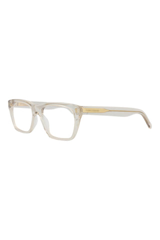 Saint Laurent  TRANSPARENT CREAM Eyeglasses