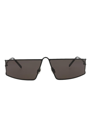 Saint Laurent Semimatte Black Sunglasses