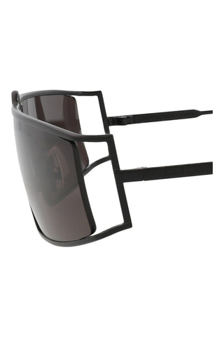 Saint Laurent Semimatte Black Sunglasses