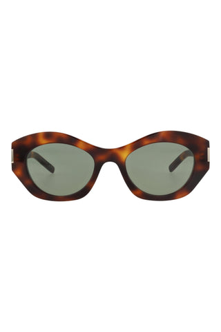 Saint Laurent  Medium Havana Sunglasses