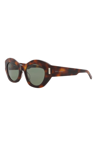 Saint Laurent  Medium Havana Sunglasses