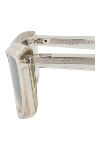 Saint Laurent  Transparent Cream Sunglasses