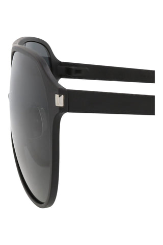 Saint Laurent Semimatte Black Sunglasses