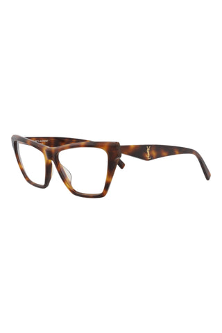 Saint Laurent  Medium Havana Eyeglasses