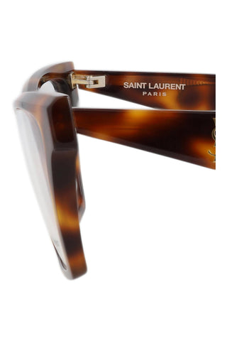 Saint Laurent  Medium Havana Eyeglasses