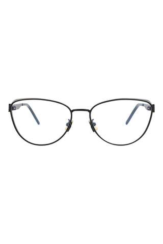 Saint Laurent Semimatte Black Eyeglasses