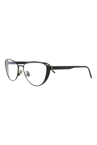Saint Laurent Semimatte Black Eyeglasses