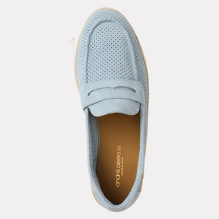 Andre Assous Stiges Light Blue Suede angle view