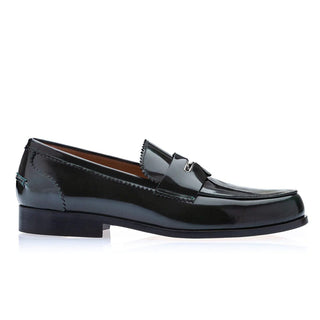 SUPERGLAMOUROUS Balmoral Polished Leather Penny Loafers (SPGMS1271)-AmbrogioShoes