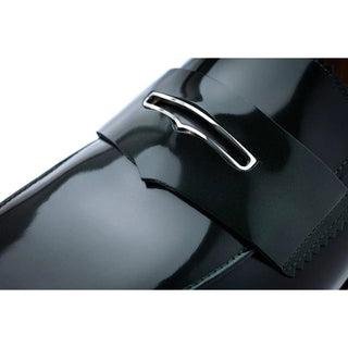 SUPERGLAMOUROUS Balmoral Polished Leather Penny Loafers (SPGMS1271)-AmbrogioShoes