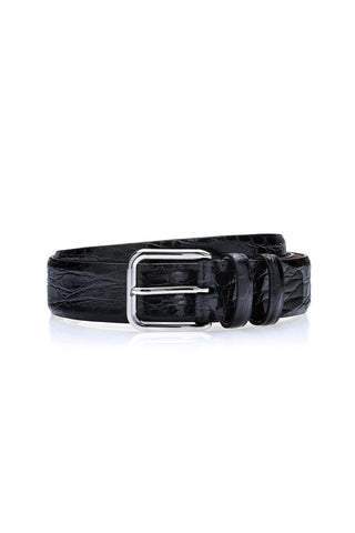 SUPERGLAMOUROUS Belmont Crocodile Men's Belt (SPGMB1000)