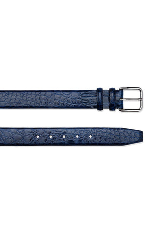 SUPERGLAMOUROUS Belmont Exotic Crocodile Men's Belt (SPGMB1000)
