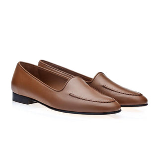 SUPERGLAMOUROUS Capri Calf-Skin Leather Slip-On Loafer (SPGM1347)-AmbrogioShoes