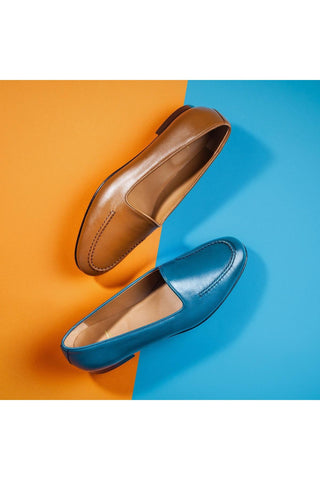 SUPERGLAMOUROUS Capri Leather Slip-On Loafer (SPGM1347)