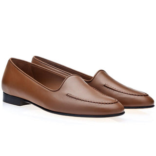 SUPERGLAMOUROUS Capri Men's Shoes Calf-Skin Leather Slip-On Loafer (SPGM1347)-AmbrogioShoes