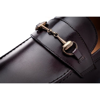 SUPERGLAMOUROUS Elmoro Vintage Men's Shoes Calf-Skin Leather Horse-Bit Loafers (SPGMS1300)-AmbrogioShoes