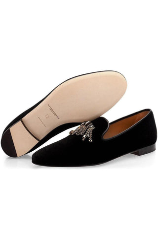 SUPERGLAMOUROUS Gilles Velvet Loafer