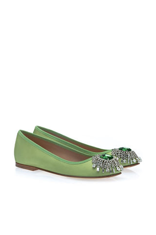 SUPERGLAMOUROUS Jupiter Satin Flat
