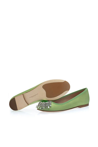 SUPERGLAMOUROUS Jupiter Satin Flat