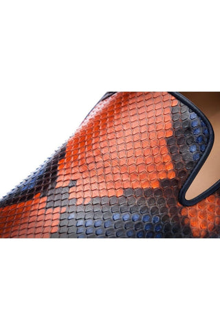 SUPERGLAMOUROUS Maxime Sunrise Python Skate Sneaker