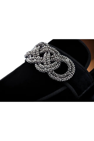 SUPERGLAMOUROUS Morosino Velvet Slipper Loafer