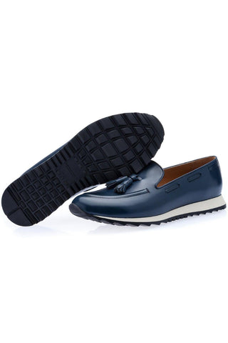 SUPERGLAMOUROUS Philippe Nappa Leather Active Sneakers (SPGM1185)