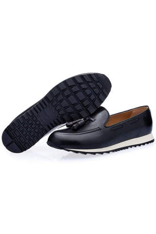 SUPERGLAMOUROUS Philippe Nappa Leather Active Sneakers (SPGM1185)