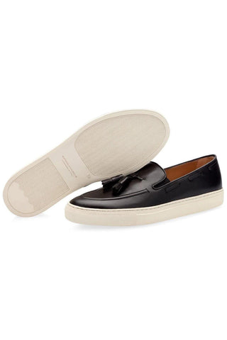 SUPERGLAMOUROUS Philippe Nappa Leather Tassel Slip-On Skate Sneaker (SPGM1354)-AmbrogioShoes