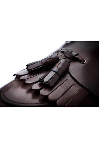 SUPERGLAMOUROUS Romeo Toledo Calf-Skin Leather Tassels Loafers (SPGM1051)-AmbrogioShoes